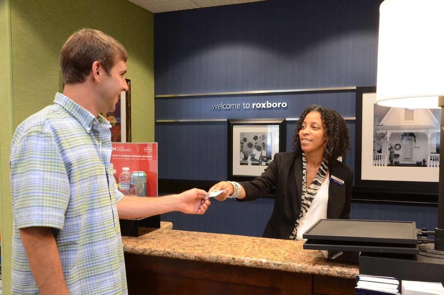 Hampton Inn Roxboro Eksteriør billede